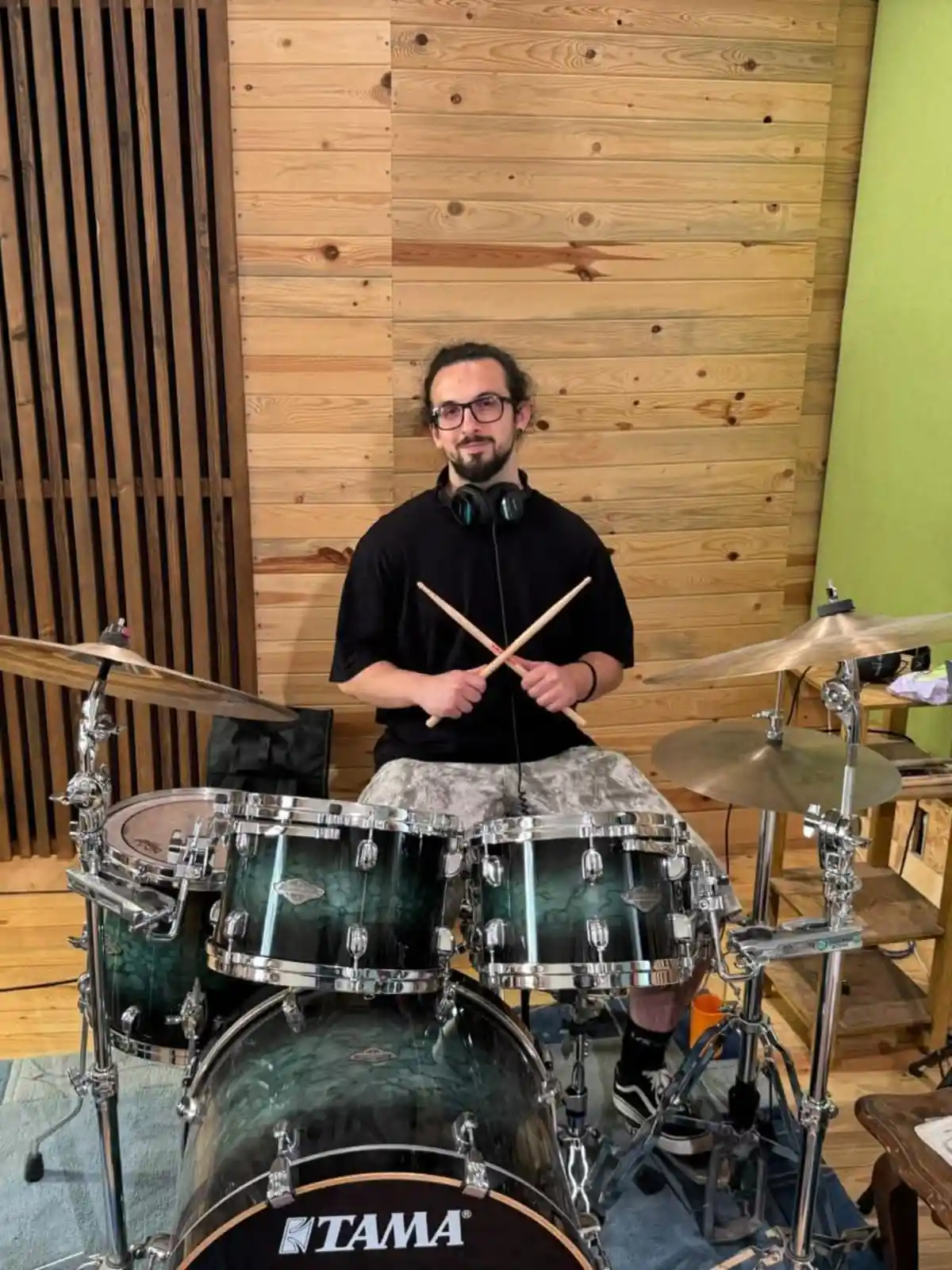 Drum lesson in progress — photo 1